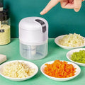 Mini Processador Triturador Elétrico Sem Fio 250ML Alimentos Para Vegetais Gengibre Alho