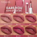 FOCALLURE Staymax Batom Líquido Matte Maquiagem para os Lábios Longa Duração Kissproof Nourish Lip Tint Batom Líquido de Fórmula Leve