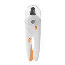 Cortador e lixa de unhas para cães e gatos com luz LED e tesoura, ferramenta completa de higiene para animais de estimação.