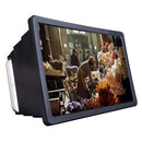 Lente De Aumento Tela 3d Suporte Ampliadora Zoom Celular F2